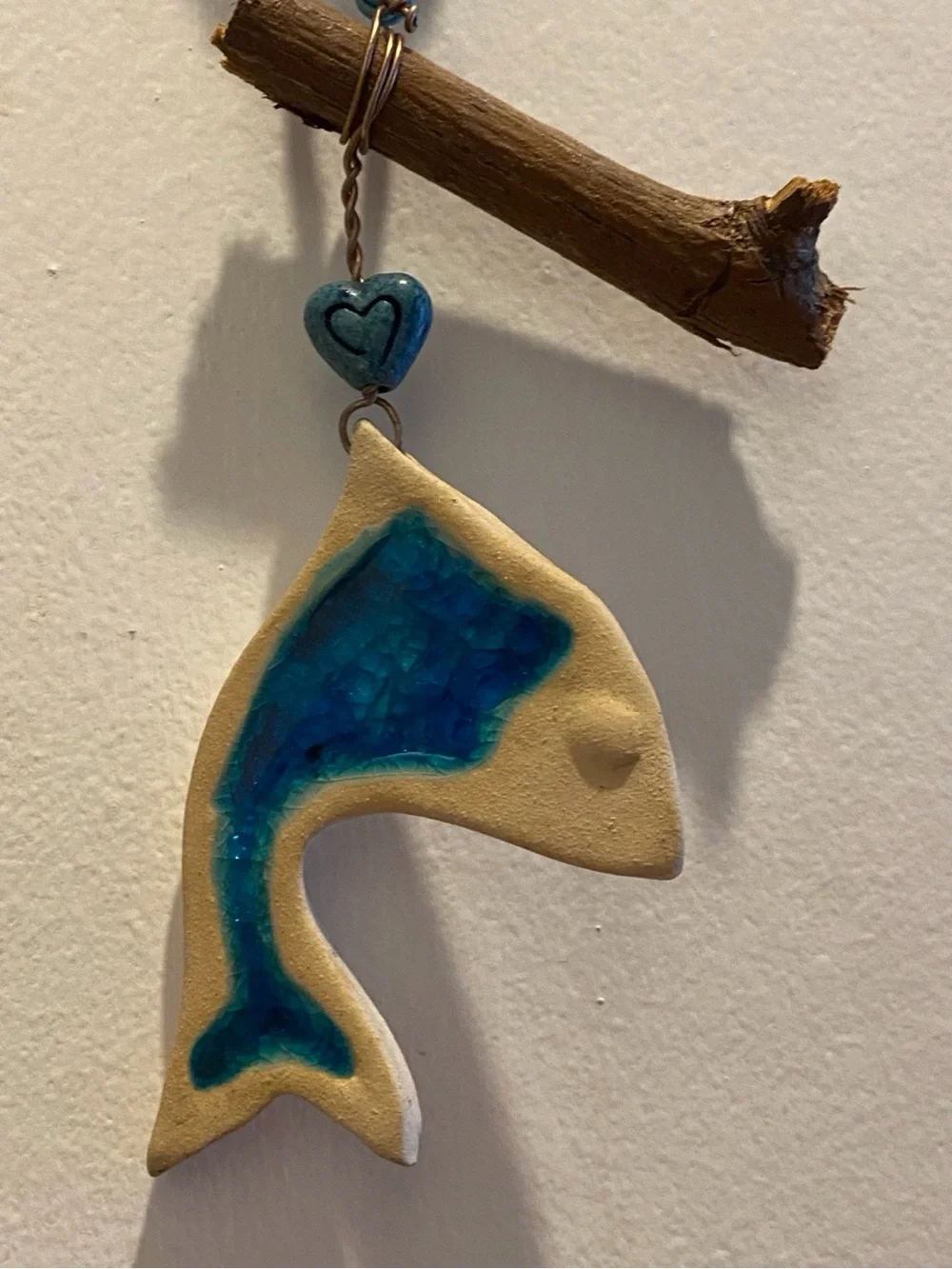 Handmade ceramic fish